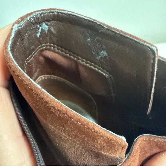 Guess Elegant Brown Suede Ankle Boots - Picture 7 of 14